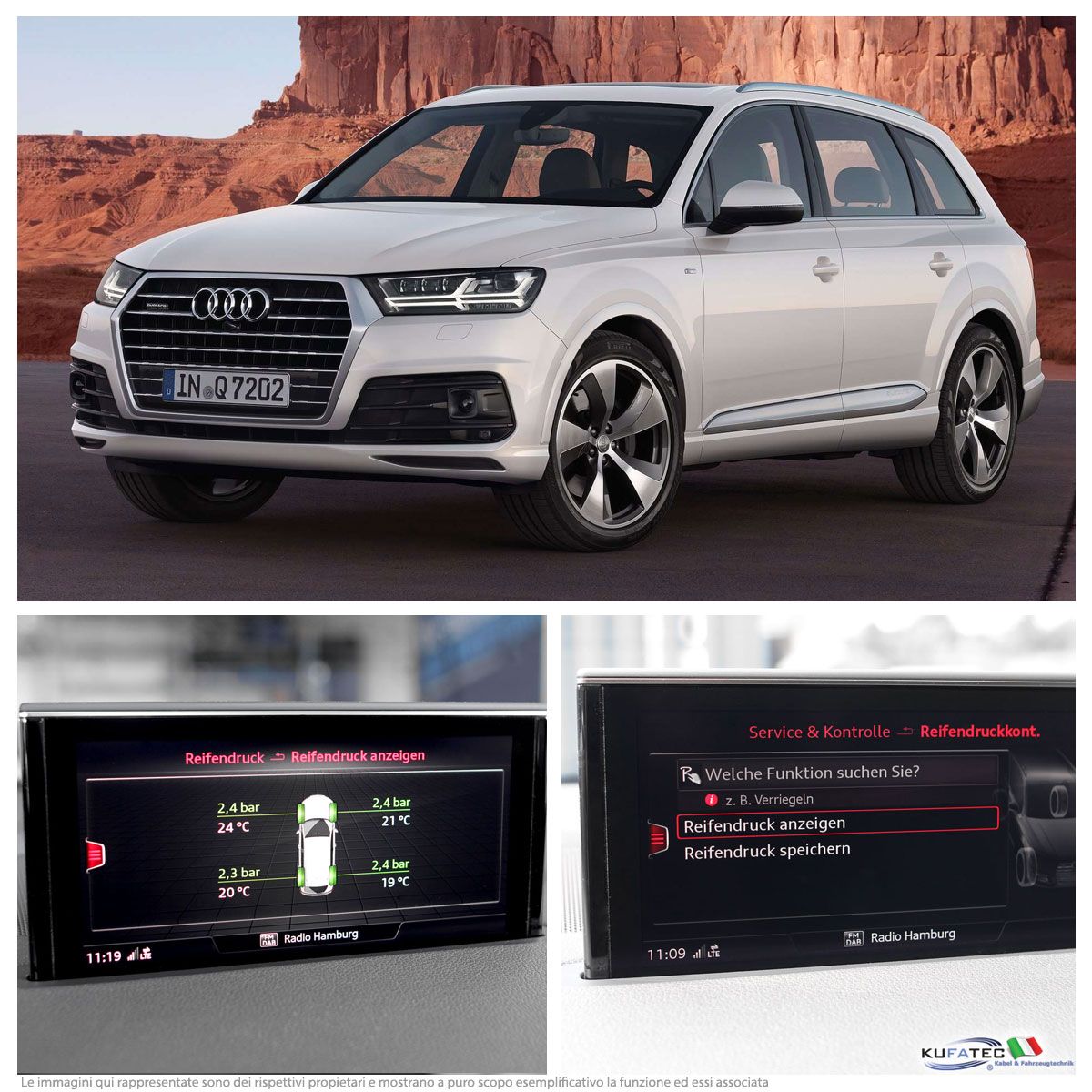 Audi q7 4m кодировки