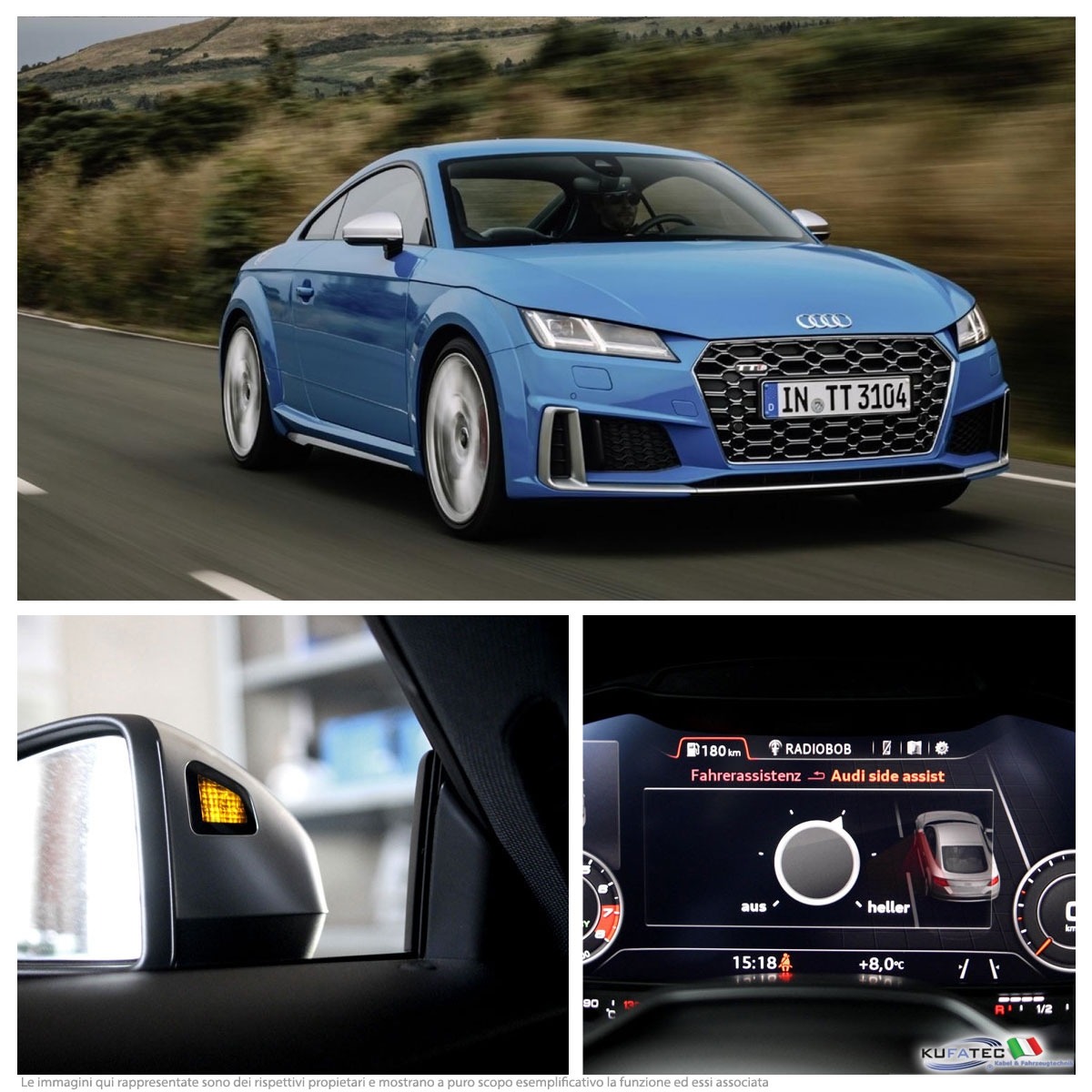 Audi Side Assist - Retrofit kit - Audi TT 8S (FV) - Navistore